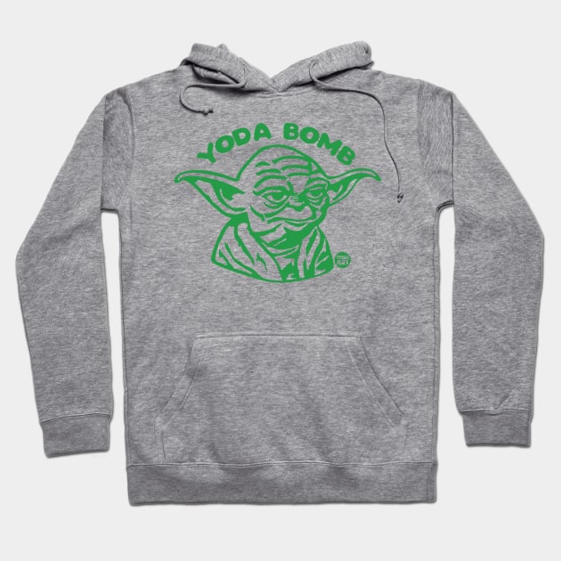 you da bomb Hoodie by toddgoldmanart